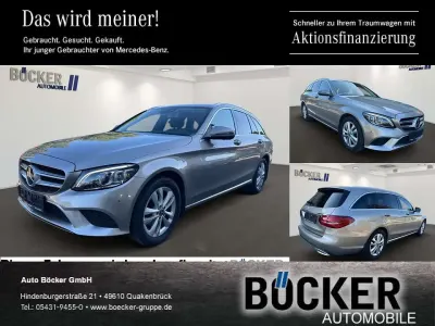 Gebraucht Mercedes C200 Avantgarde 184 PS (135 kW) 2019 Mojavesilber metallic Kombi