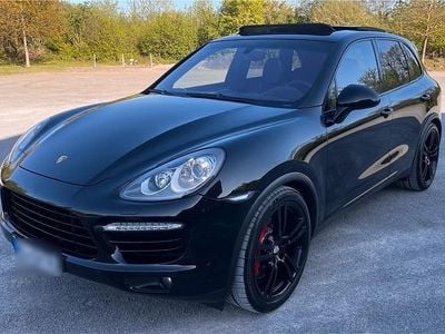 Second-hand Porsche Cayenne Turbo Chrono 500 CP (367 kW) 2010 Negru SUV