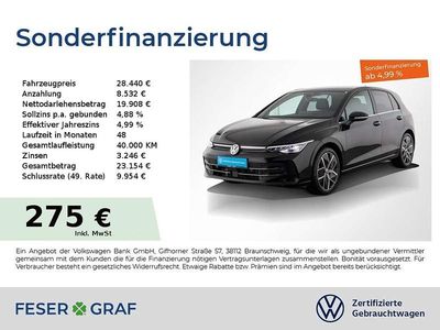 Schwarz Gebraucht 2024 VW Golf Edition Limousine | 28.440 € (Fairer Preis)