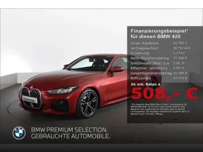 Gebraucht BMW 420 Coupé Comfort Edition 184 PS (135 kW) 2025 Rot Coupé