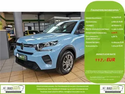 Usado Citroën C3 Start 101 CV (74 kW) 2025 Azul SUV