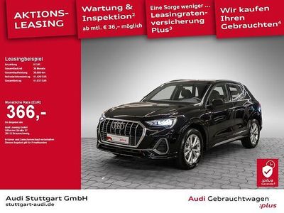 Gebraucht Audi Q3 S-Line 150 PS (110 kW) 2024 Mythosschwarz metallic SUV