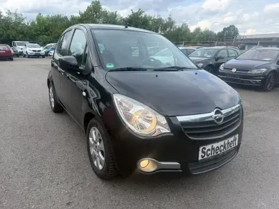 Gebraucht Opel Agila Edition 65 PS (47 kW) 2008 Schwarz Kleinwagen