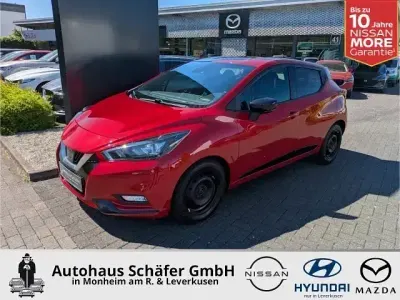 Gebraucht Nissan Micra 92 PS (67 kW) 2021 Rot Kleinwagen