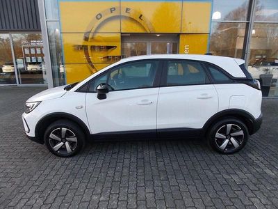 Gebraucht Opel Crossland X Edition 110 PS (80 kW) 2022 Jade weiss/arktis weiss SUV