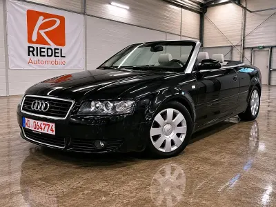 Gebraucht Audi A4 Cabriolet 170 PS (125 kW) 2002 Schwarz Cabrio