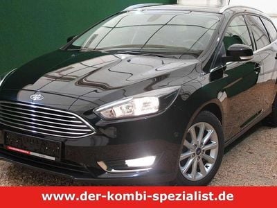 Shadow black Gebraucht 2018 Ford Focus Titanium Kombi | 12.250 € (Fairer Preis)