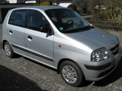 Usata Hyundai Atos Prime 63 CV (46 kW) 2007 Argento Utilitaria