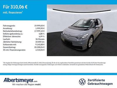 Gebraucht VW ID.3 Pro Performance 150 kW (204 PS) 2020 Grau Kleinwagen