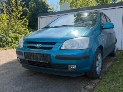 Usata Hyundai Getz 82 CV (60 kW) 2004 Blu Utilitaria
