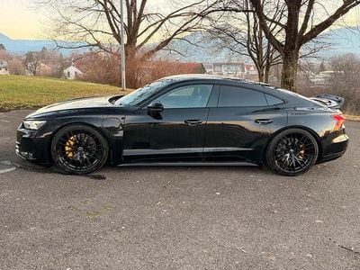Schwarz Gebraucht 2022 Audi e-tron GT quattro Ambiente Limousine | 62.500 € (Fairer Preis)