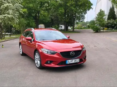 Używany Mazda 6 174 KM (127 kW) 2013 Czerwony Kombi
