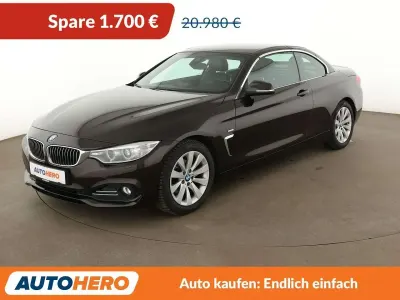 Gebraucht BMW 420 184 PS (135 kW) 2015 Braun Cabrio