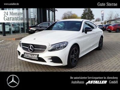 gebraucht Mercedes C300 4M Coupé AMG Line 2x+Night+Distro+3xAdvanc