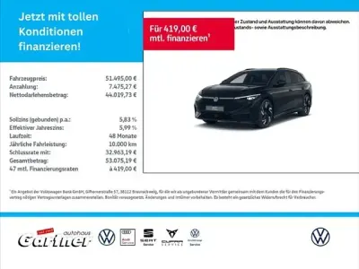 Gebraucht VW ID.7 Pro 210 kW (286 PS) 2025 Grenadillschwarz metallic Kombi