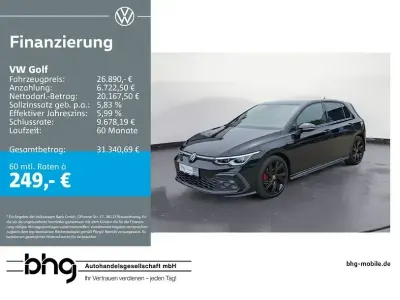 Używany VW Golf VIII GTD 200 KM (147 kW) 2022 Czarny Sedan/Limuzyna