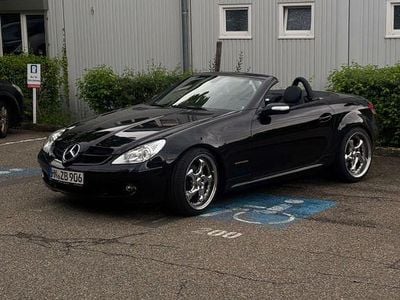 Gebraucht Mercedes SLK200 163 PS (119 kW) 2005 Schwarz Cabrio