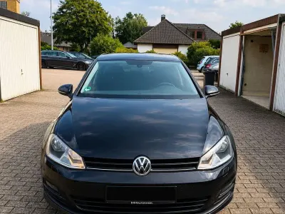 Gebraucht VW Golf VII Comfortline 110 PS (80 kW) 2013 Schwarz Kombi