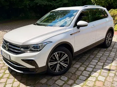 Gebraucht VW Tiguan Elegance 150 PS (110 kW) 2021 Weiß SUV