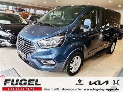 Brugt Ford Tourneo Custom Titanium 170 HK (125 kW) 2018 Blå Van