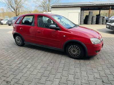 Używany Opel Corsa Basis 60 KM (44 kW) 2005 Czerwony Hatchback