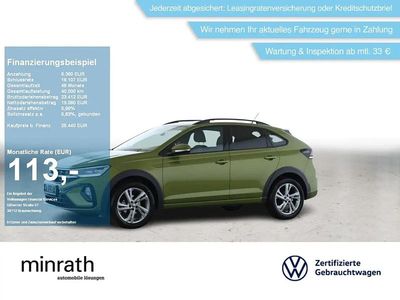 Gebraucht VW Taigo R-line 85 PS (62 kW) 2024 Grün SUV