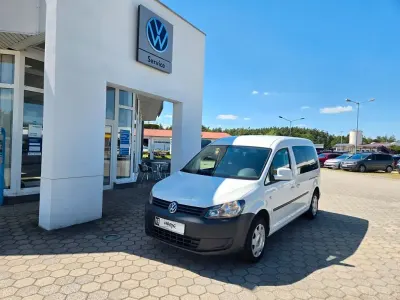 Gebraucht VW Caddy Trendline 105 PS (77 kW) 2013 Weiß Van / Kleinbus