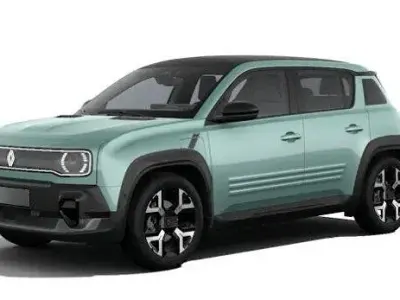 Neu Renault 4 E-Tech Komfort 110 kW (150 PS) 2026 Grün metallic SUV