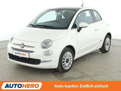 Gebraucht Fiat 500 Lounge 69 PS (50 kW) 2018 Weiß Kleinwagen