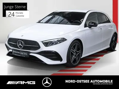 Gebraucht Mercedes A200 AMG 163 PS (119 kW) 2025 Polarweiß uni Limousine