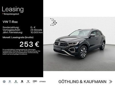 Gebraucht VW T-Roc Goal 150 PS (110 kW) 2025 Deep black perleffekt SUV
