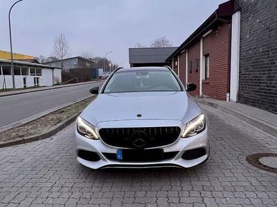 Gebraucht Mercedes C220 AMG 170 PS (125 kW) 2018 Silber Limousine
