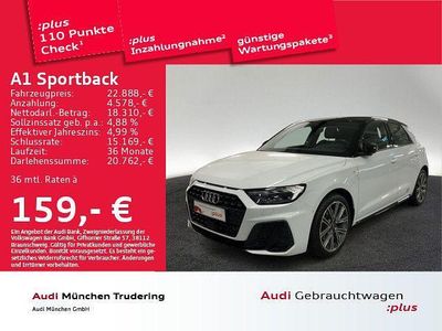 Gletscherweiß metallic Gebraucht 2022 Audi A1 Sportback Ambiente Kleinwagen | 28.900 € (Etwas zu teuer)