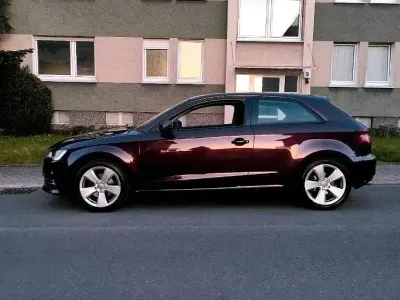 Brugt Audi A3 S-Line 122 HK (89 kW) 2013 Rød Sedan