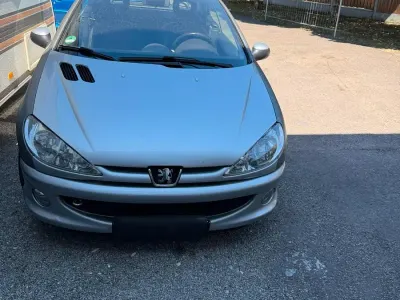 Gebraucht Peugeot 206 CC 2006 Silber Cabrio