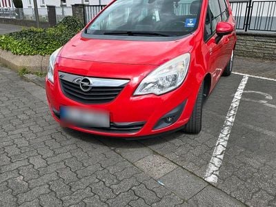 Usata Opel Meriva Eco 110 CV (80 kW) 2013 Rosso Monovolume