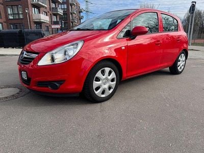 Gebraucht Opel Corsa Edition 90 PS (66 kW) 2009 Rot Kleinwagen