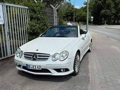 Weiß Gebraucht 2008 Mercedes CLK320 AMG Cabrio | 6.999 € (Superpreis)