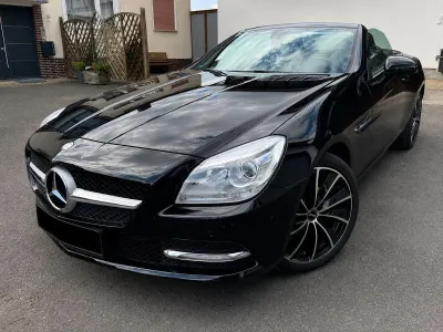 Gebraucht Mercedes SLK200 184 PS (135 kW) 2012 Schwarz Cabrio