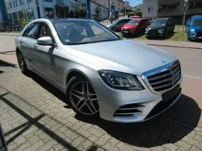 Gebraucht Mercedes S560 AMG line 469 PS (344 kW) 2018 Iridiumsilber Limousine