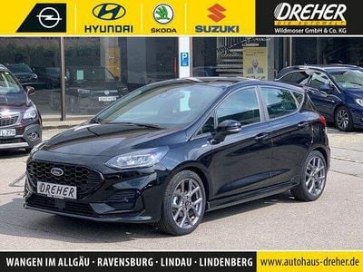 Gebraucht Ford Fiesta ST-Line 125 PS (91 kW) 2023 Obsidianschwarz metallic Kleinwagen