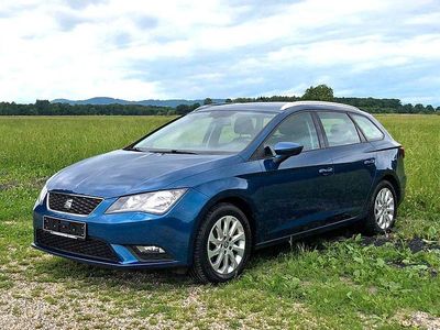 Gebraucht Seat Leon ST Style 125 PS (91 kW) 2014 Blau Kombi