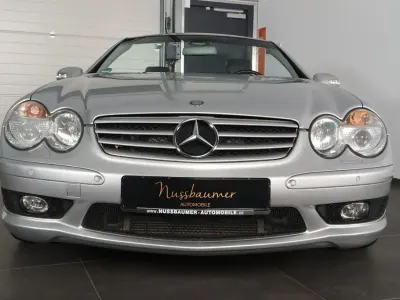 Używany Mercedes SL55 AMG AMG 500 KM (367 kW) 2004 Srebrny Kabriolet