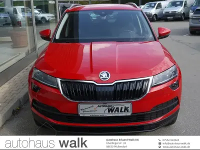 Gebraucht Skoda Karoq Style 150 PS (110 kW) 2018 Rot SUV