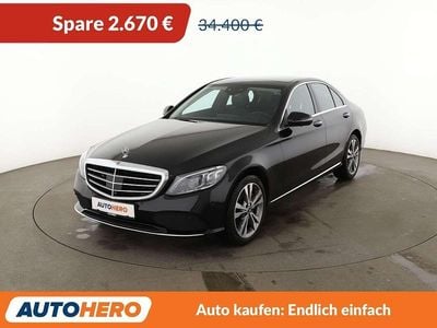 Gebraucht Mercedes C300 Exclusive 272 PS (200 kW) 2021 Obsidianschwarz Limousine