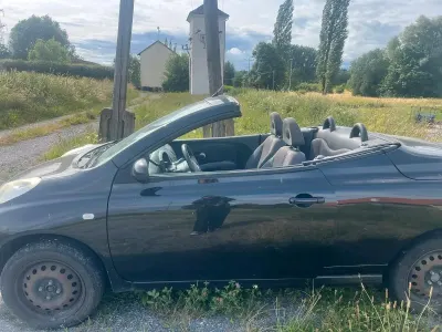 Gebraucht Nissan Micra 88 PS (64 kW) 2006 Schwarz Cabrio