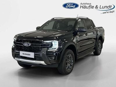 Neu Ford Ranger Wildtrack 205 PS (150 kW) 2025 Obsidianschwarz metallic Pickup