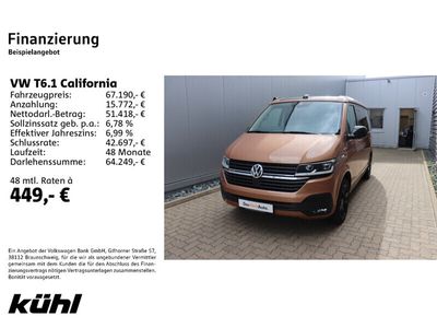 gebraucht VW California T6.12.0 TDI 4M DSG Beach Tour Edition Navi,AHK,LM18