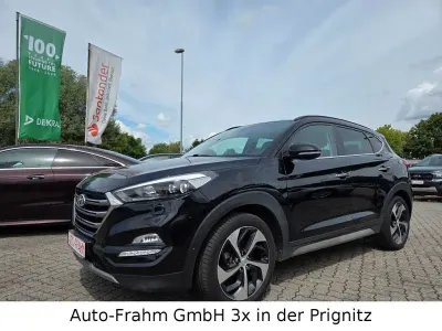 Gebraucht Hyundai Tucson Premium 141 PS (103 kW) 2017 Schwarz SUV