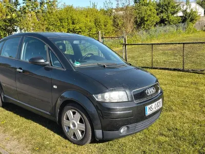 Gebraucht Audi A2 75 PS (55 kW) 2001 Schwarz Kleinwagen